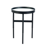 Franki Mirror Glass Lamp Table