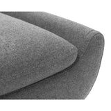 Gaudi Curled Base Sofabed - Grey