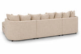 Greyson U Shape Linen Fabric Sofa