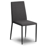 Jazz Fabric Dining Chair - Slate Grey