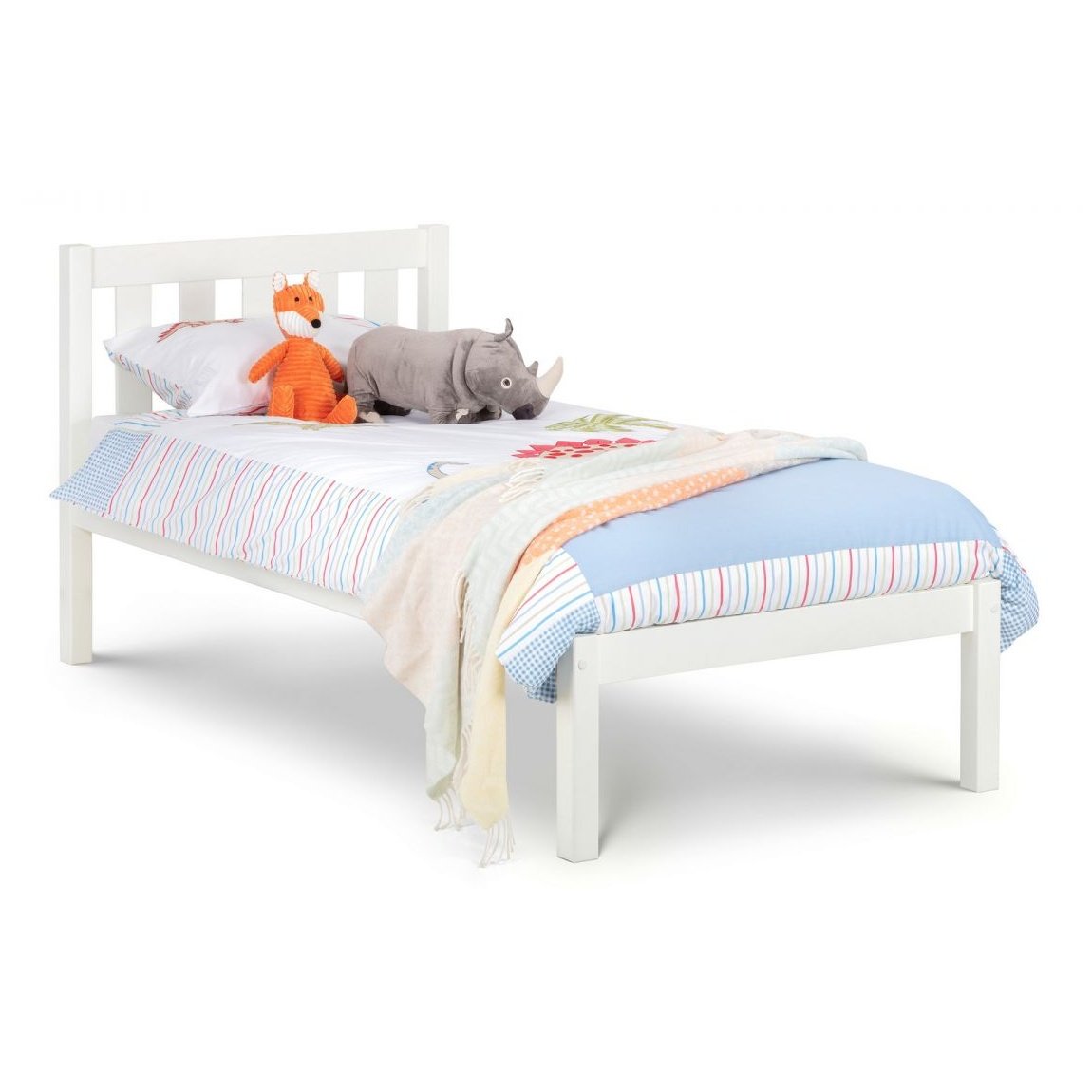 Luna Bed - Surf White