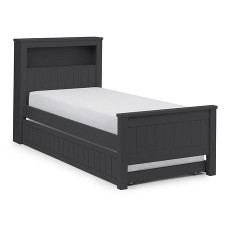 Maine Bookcase Bed (Single/3') - Anthracite