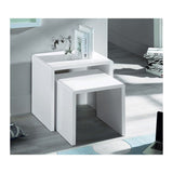 Manhattan High Gloss Nest of Tables