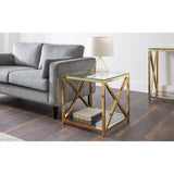 Miami Lamp Table - Gold