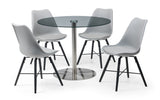 Milan & Kari Grey Dining Set