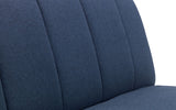 Miro Curved Back Sofabed - Blue