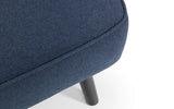 Miro Curved Back Sofabed - Blue