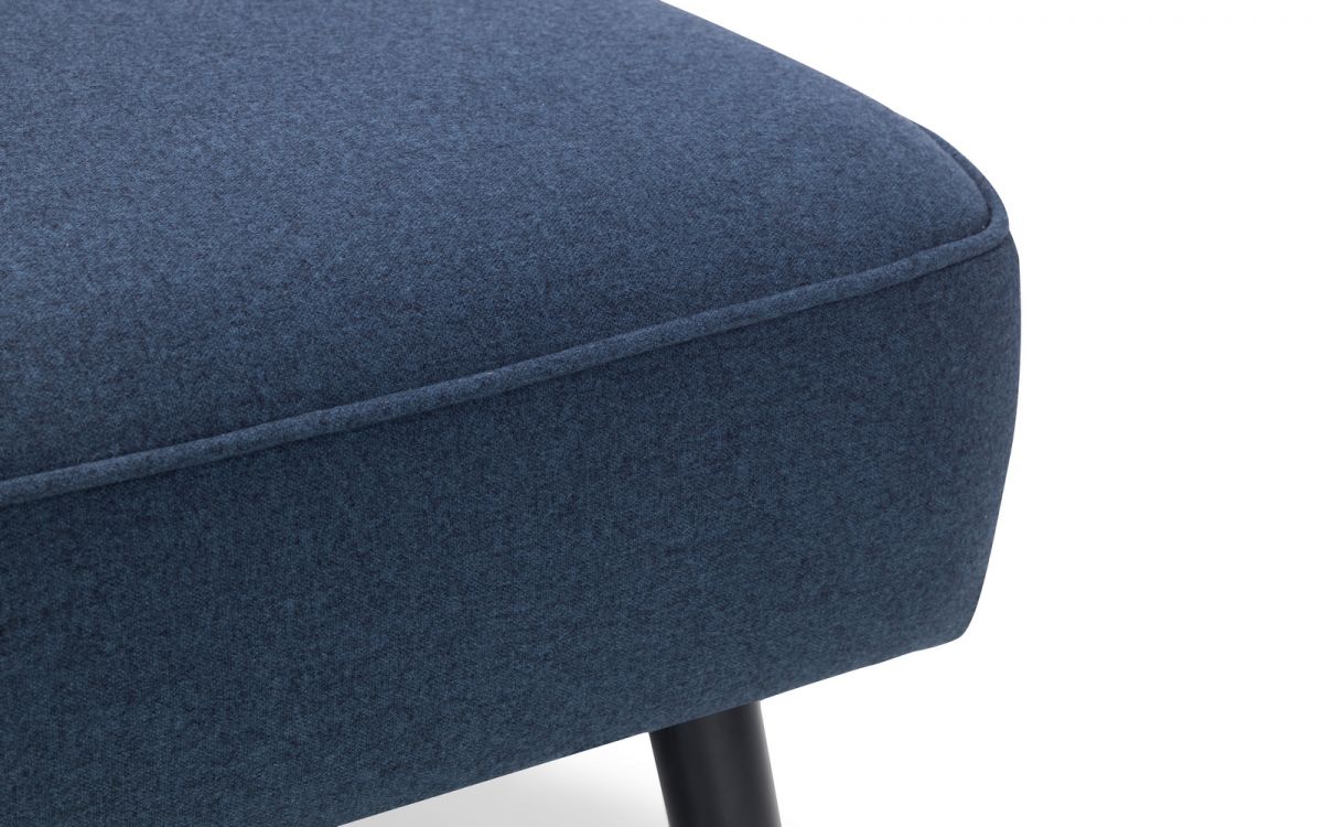 Miro Curved Back Sofabed - Blue