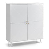 Moritz 4 Door Cabinet - White