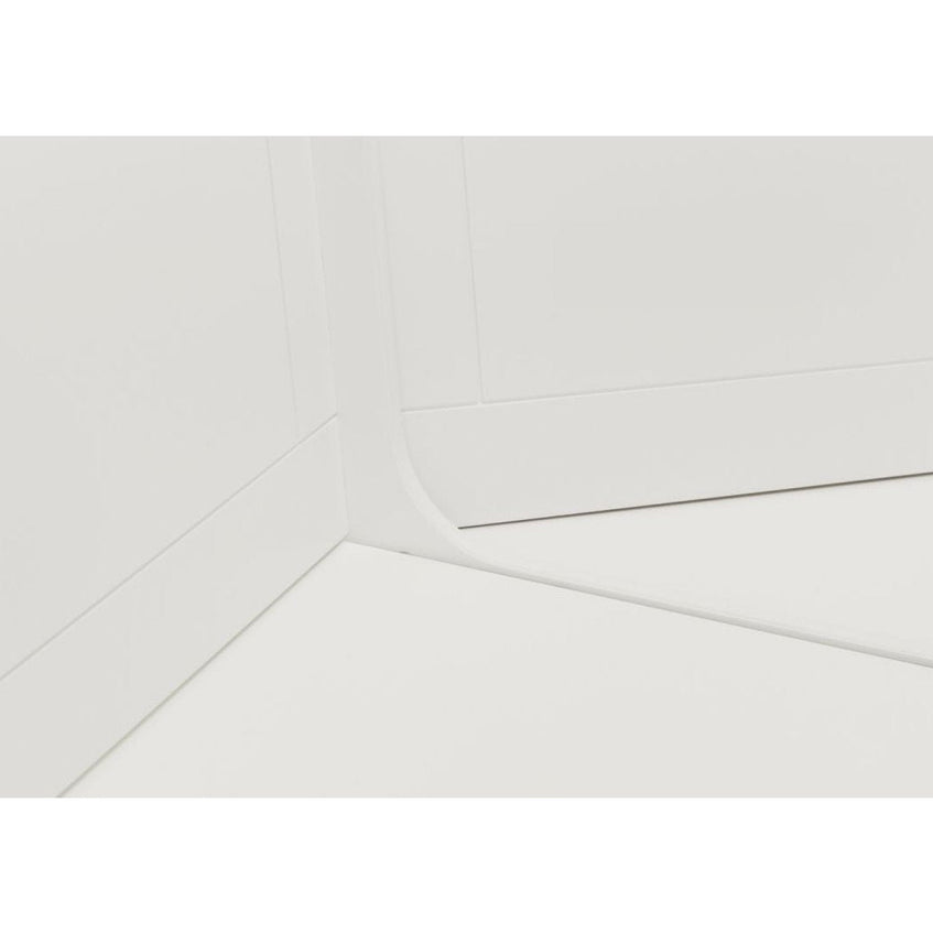 Newport Corner Dining Set - Surf White