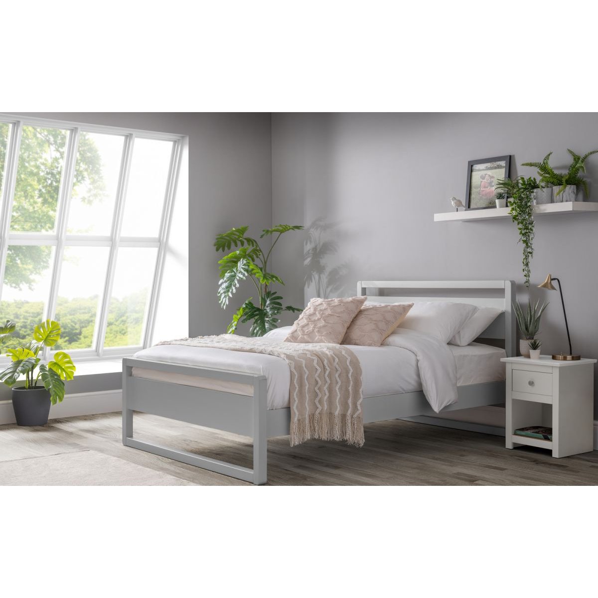 Venice Bed - Dove Grey