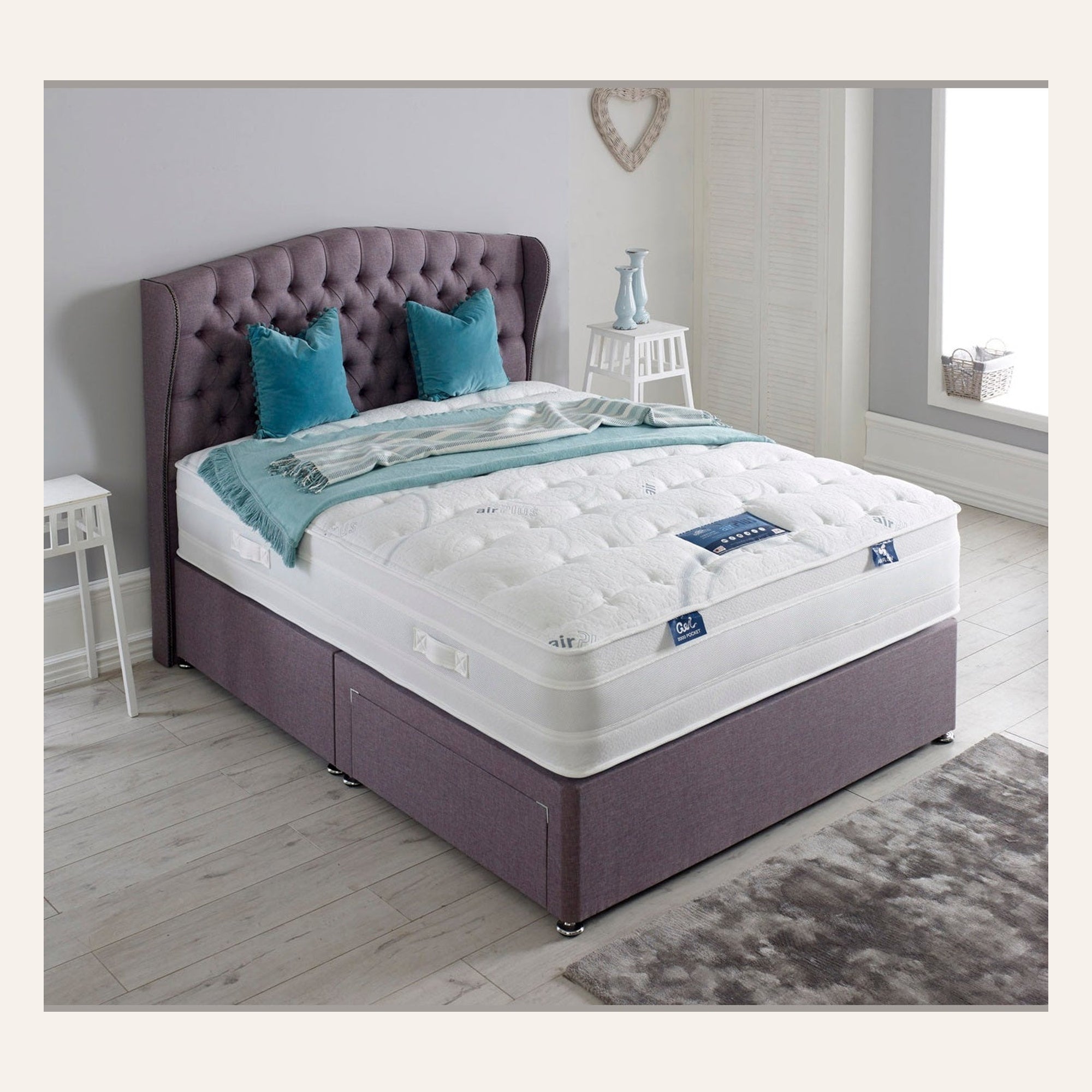 Aero Plus Gel Bed Divan Set