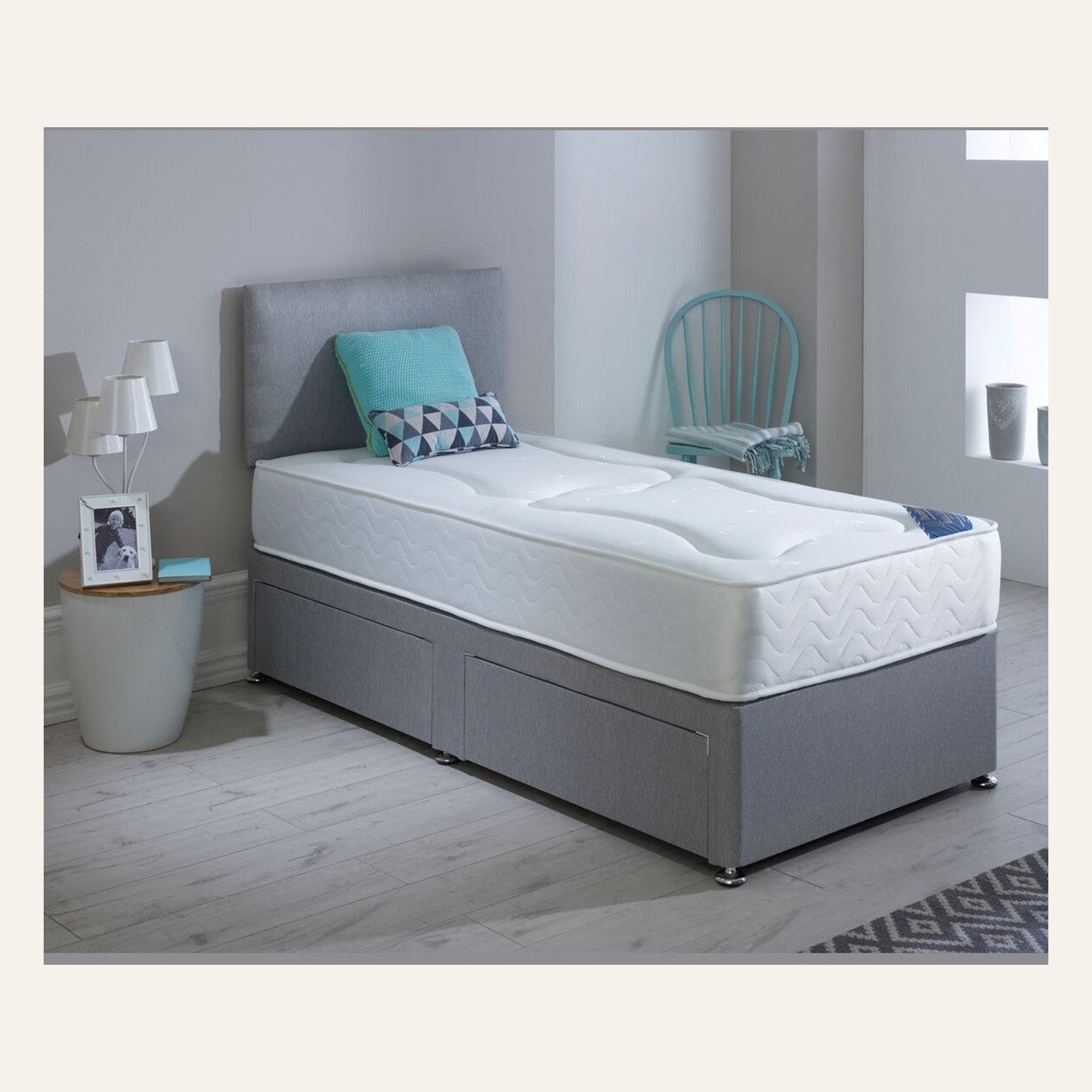 Capri Orthopaedic Divan Bed Set