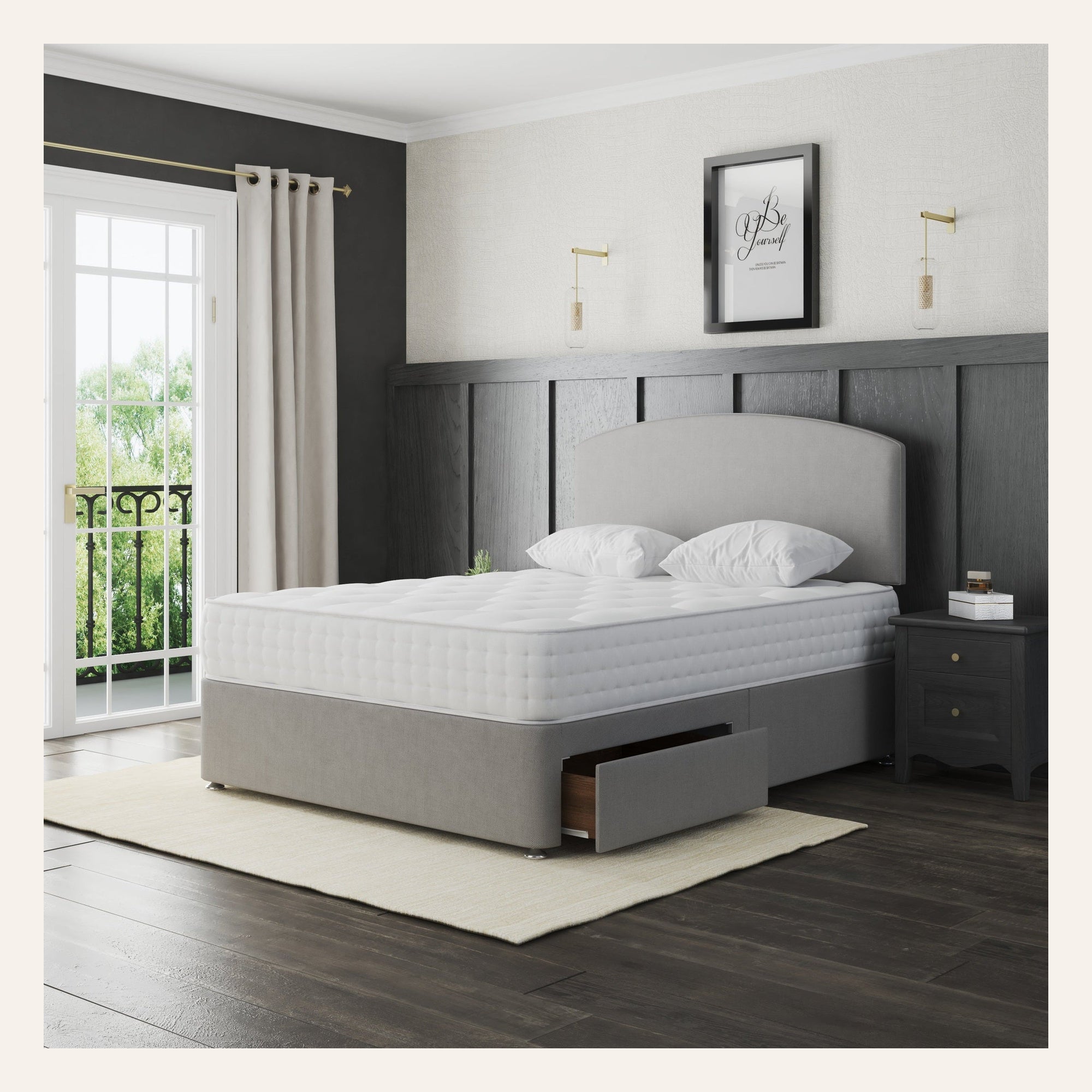Chelsea Bed Divan Base And Headboard