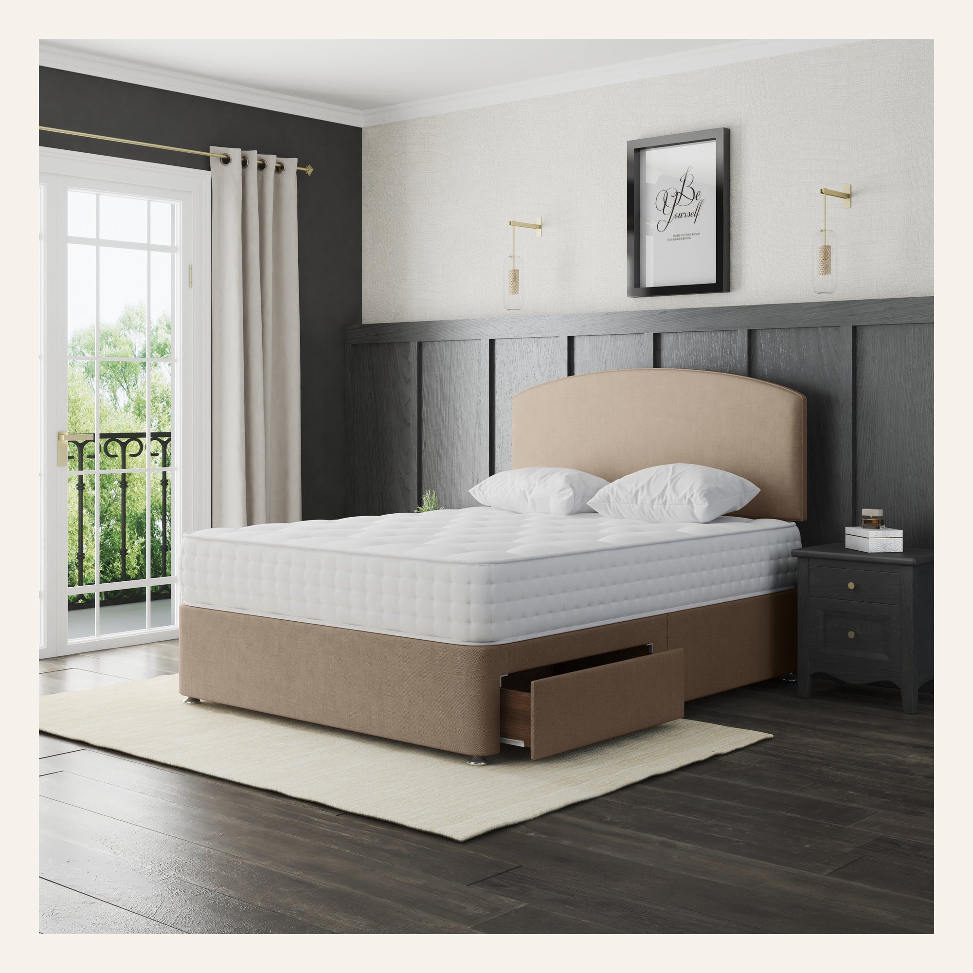 Chelsea Bed Divan Base And Headboard