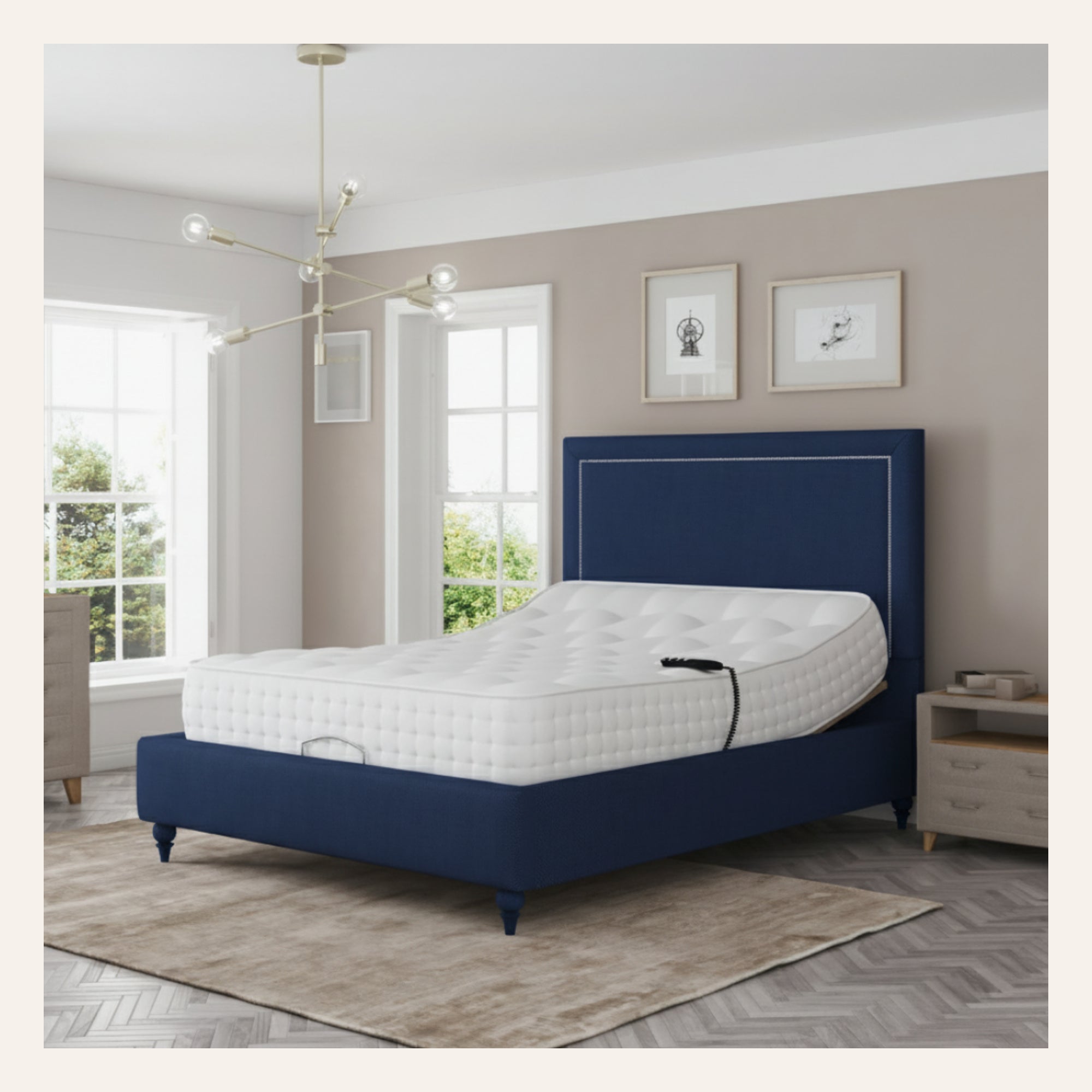 EaseMotion HealthPlus Electric Adjustable Bed Frame