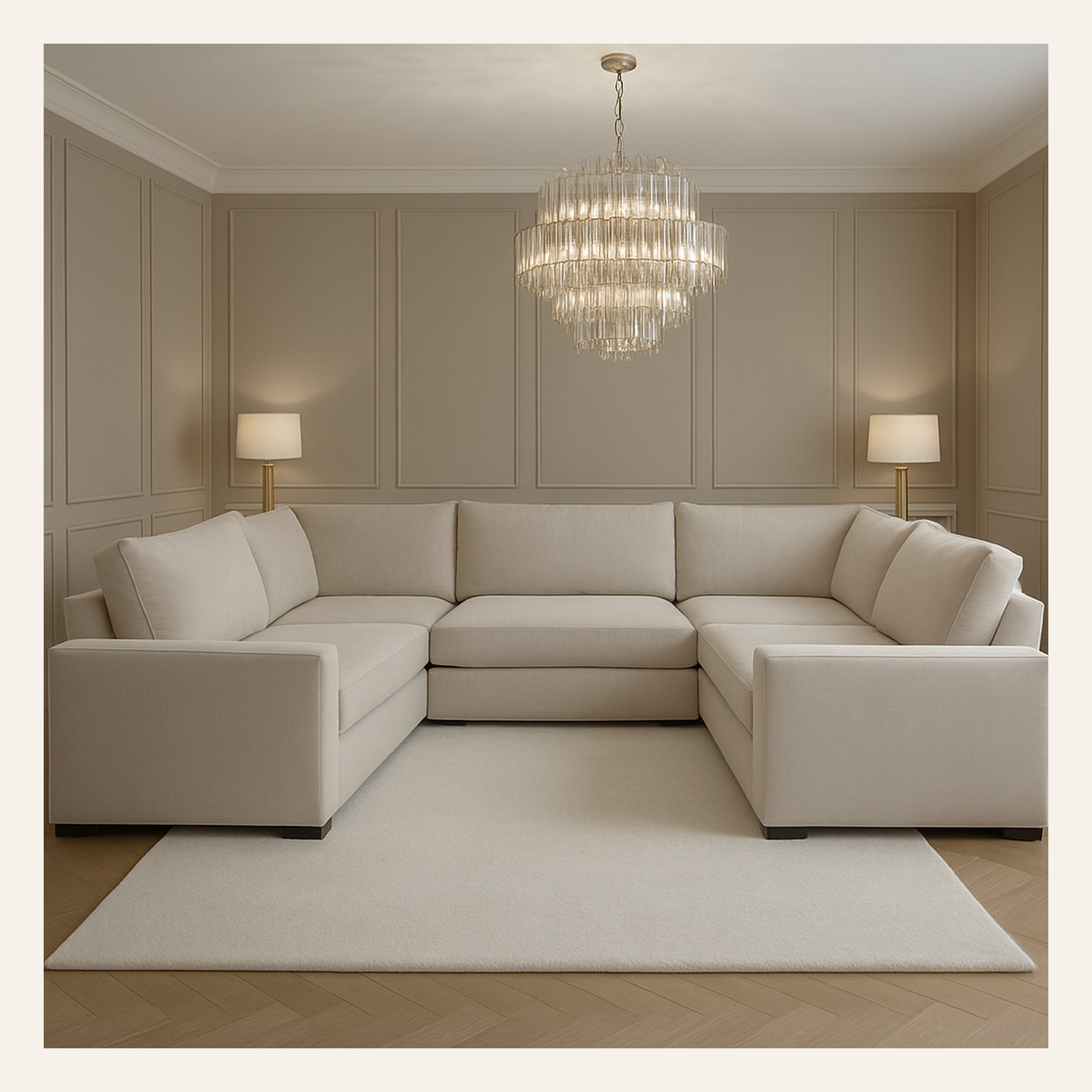Belgravia U Shape Modular Sofa