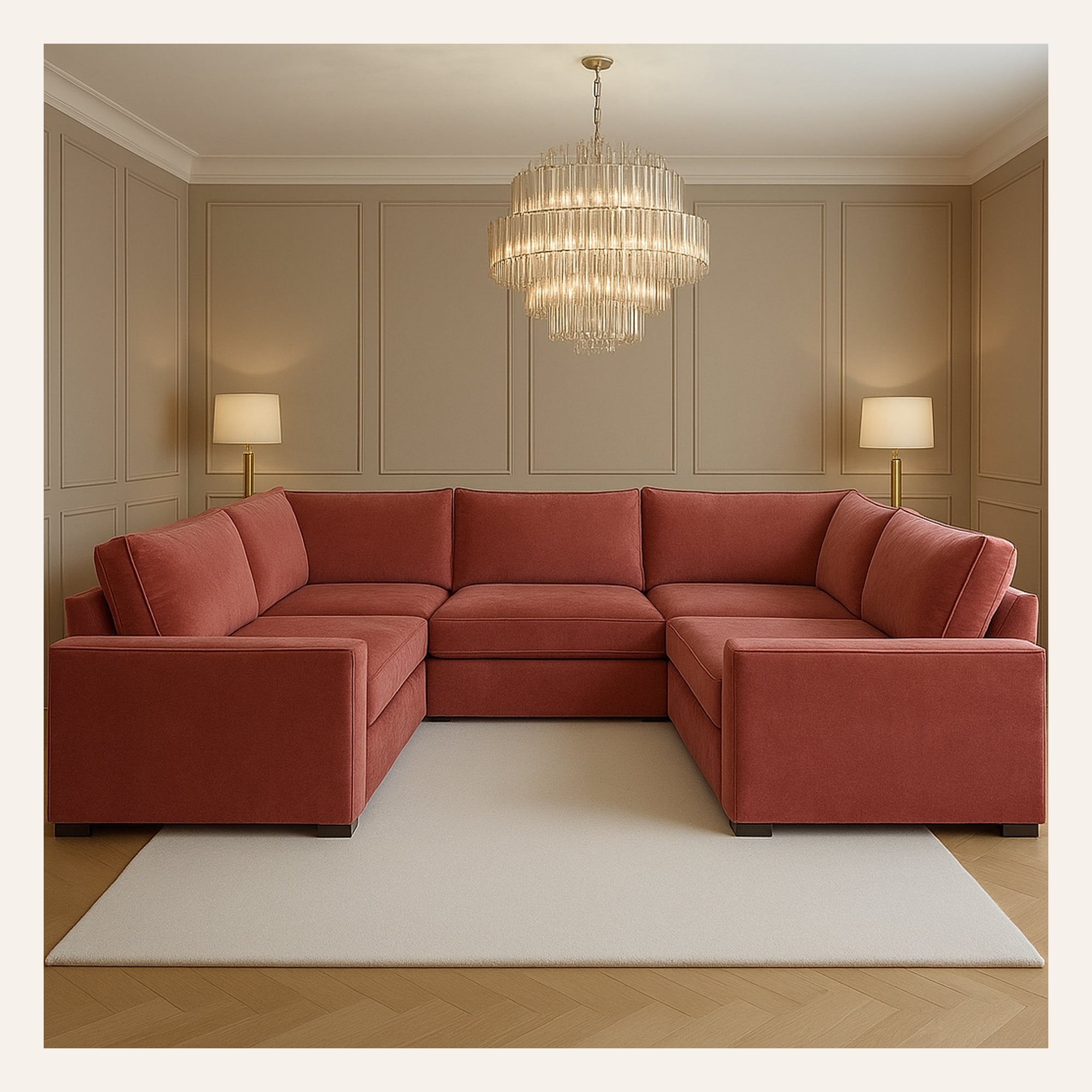 Belgravia U Shape Modular Sofa
