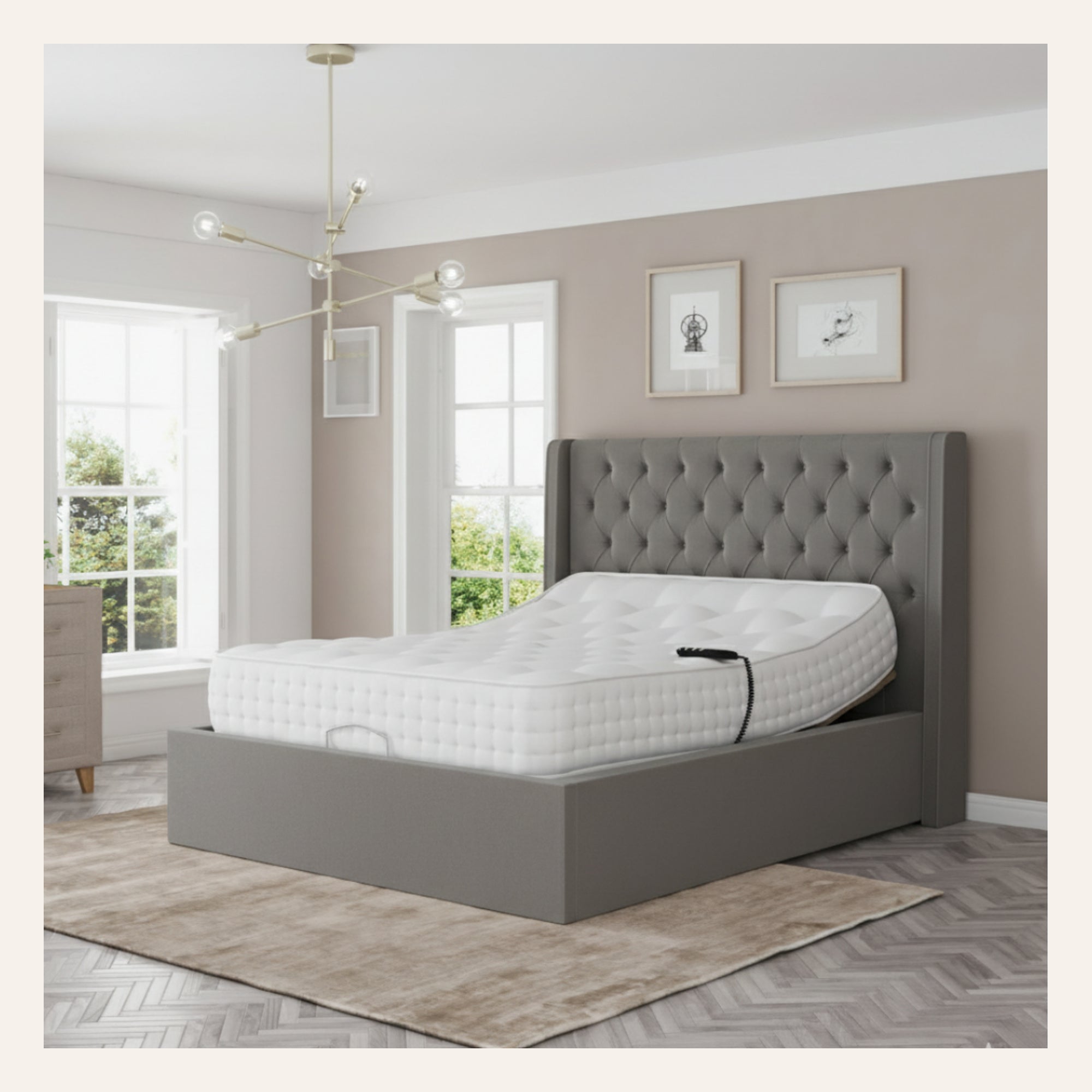 HarmonyLift Luxe 9000 Premium Adjustable Bed