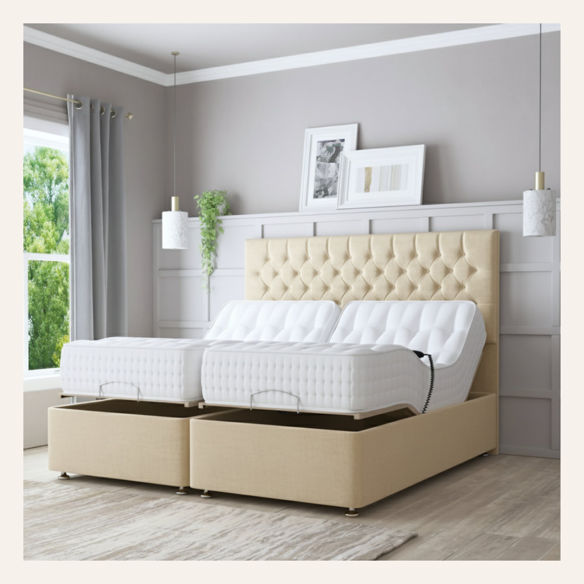 SlumberTech Elite 1000 Electric Adjustable Bed Frame